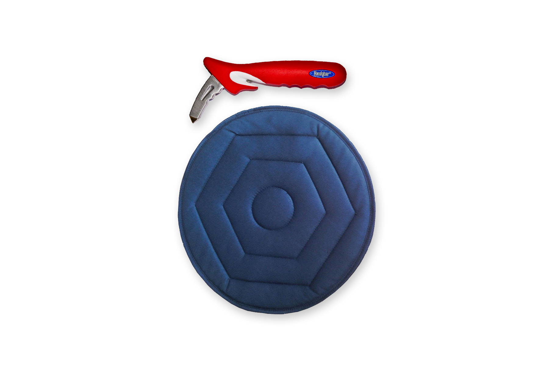 Image of the SwivelCushion and HandyBar items.