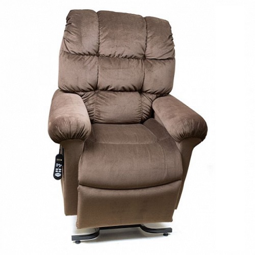 Image of the brown Cloud Power Lift Chair Recliner.