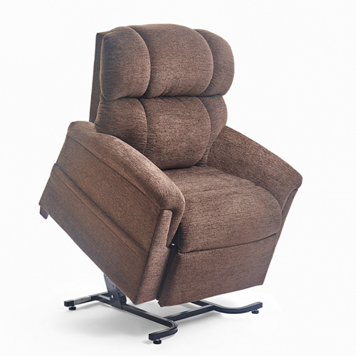 Image of the Comforter Power Lift Chair Recliner in Bittersweet lifted.