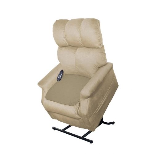 Image of the Quik-Sorb Furniture Protection Pads Tan Chair.
