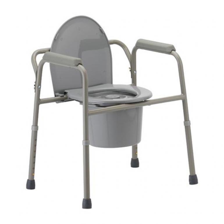 Image of the 3 in 1 Commode on white background.