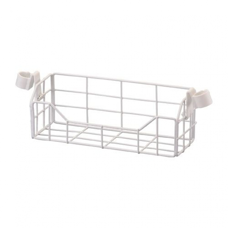 Image of a bath seat basket accessory.