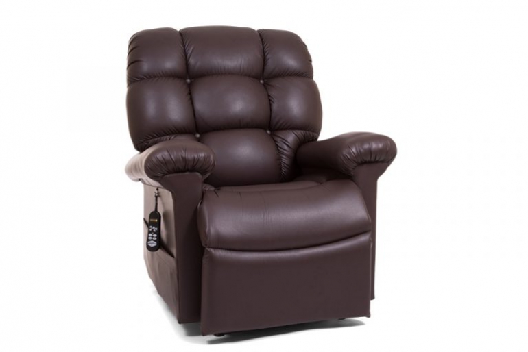 Image of the coffee bean colored Cloud Power Lift Chair Recliner.