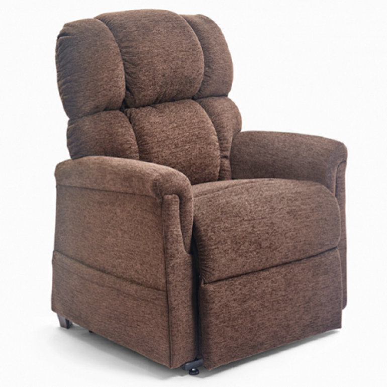 Image of the brown Comforter Power Lift Chair Recliner in Bittersweet.