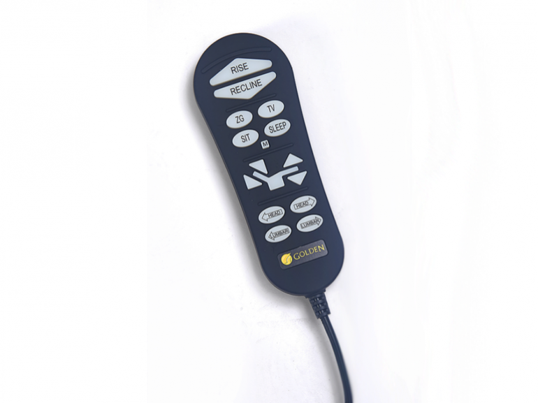 Image of the hand control for the Day Dreamer Power Lift Recliner.