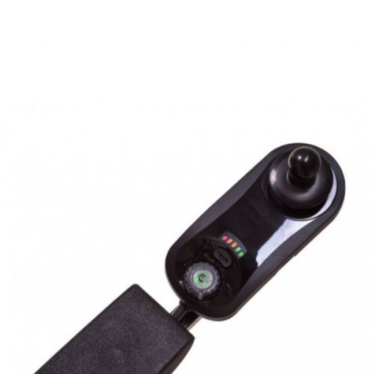 Image of the Golden Compass Sport Power Chair linx controller close up.