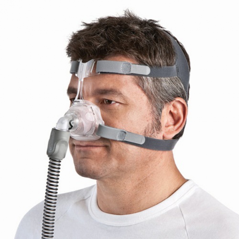 Image of the ResMed Mirage FX Nasal CPAP Mask.