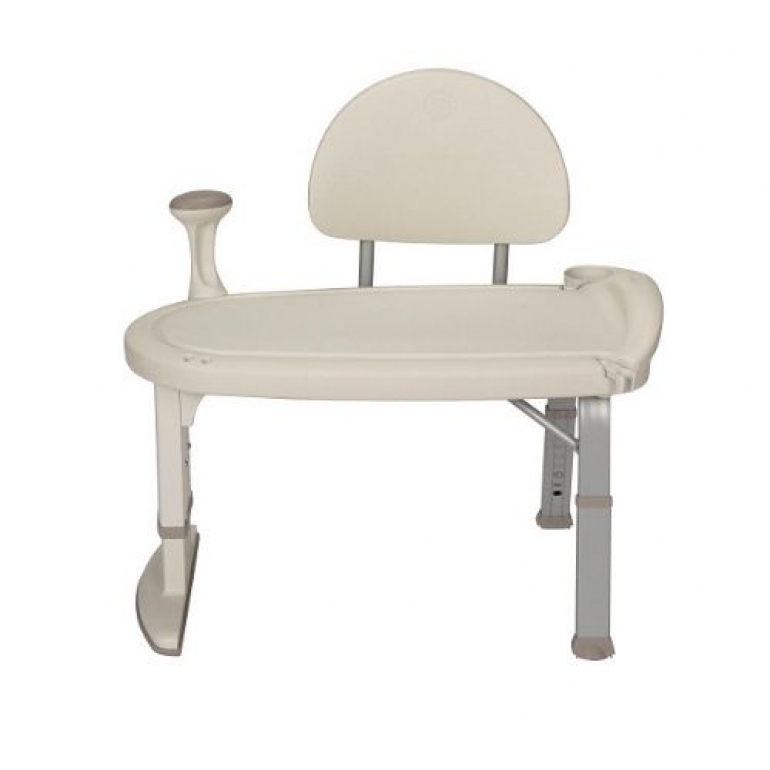 Image of the front of the Premium Home Care - Transfer Bench.