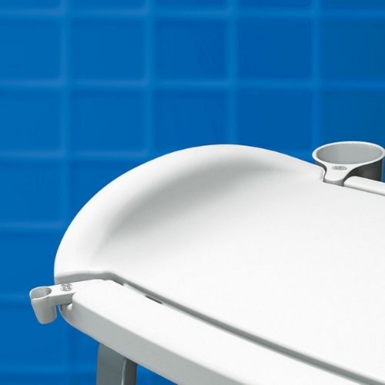 Image of the Premium Home Care - Transfer Bench up close.