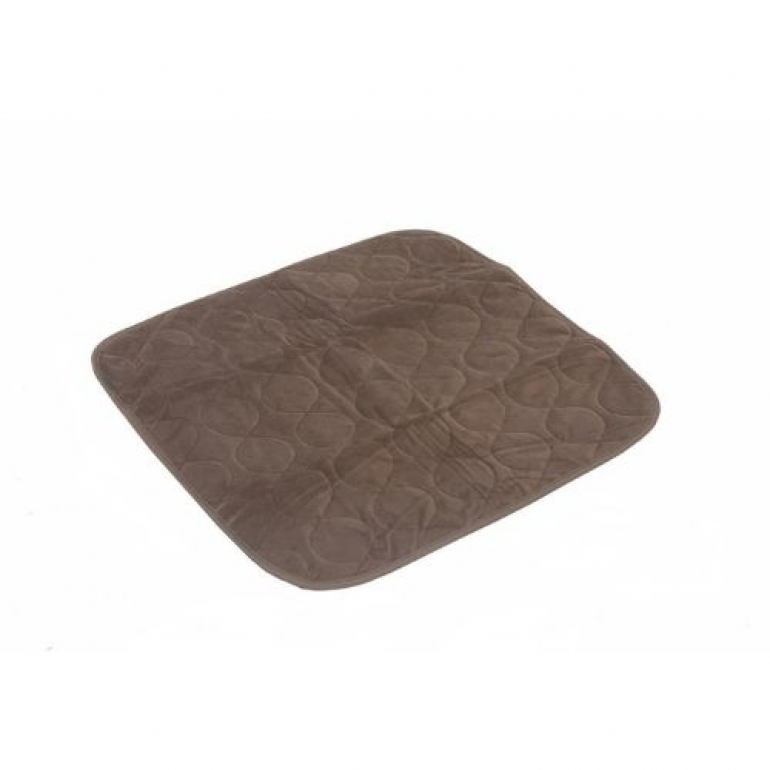 Image of the Quik-Sorb Furniture Protection Pads Chocolate chair pad.