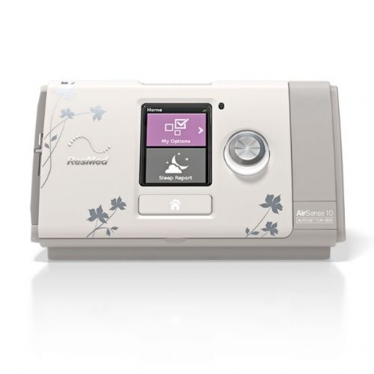 Image of the front of the ResMed AirSense 10 AutoSet For Her.