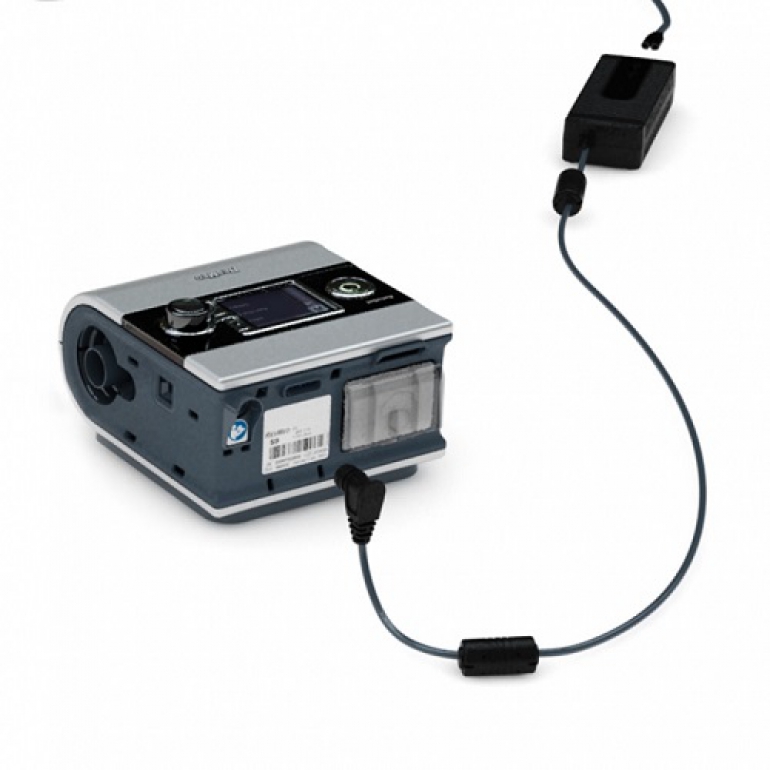 Image of the ResMed S9 CPAP DC Power Converter conversion.