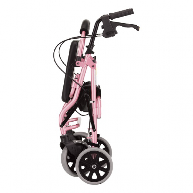 Image of the Zoom 18 Rolling Walker folded.