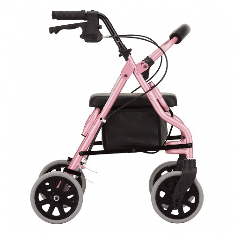 Image of the Zoom 18 Rolling Walker from the side.