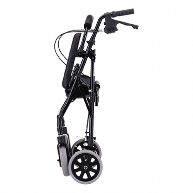 Image of the Zoom 22 Rolling Walker folded.