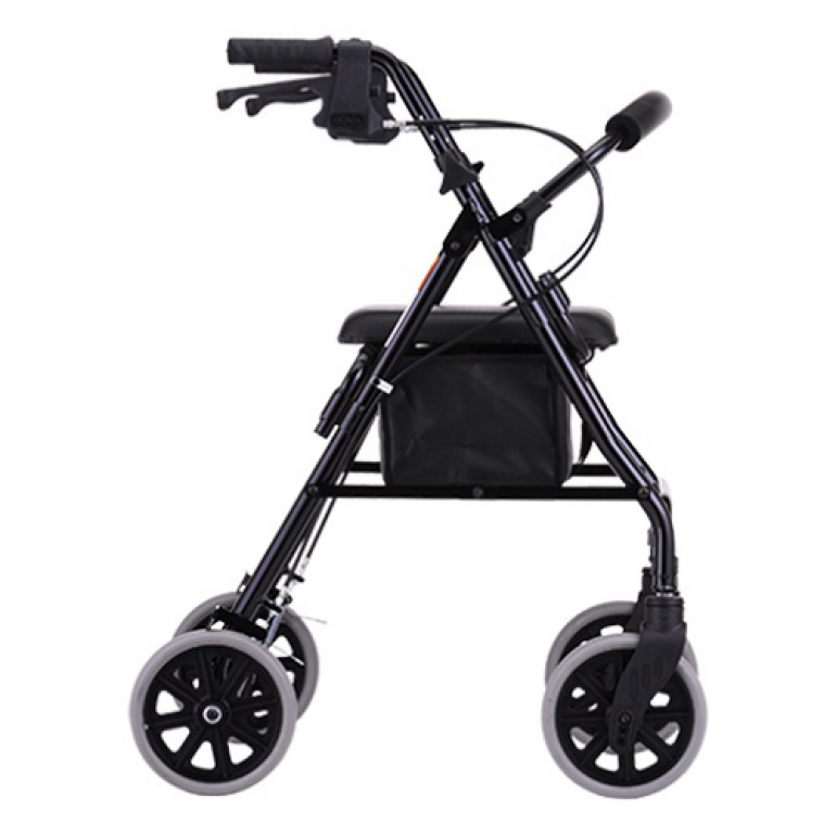 Image of the Zoom 22 Rolling Walker from the side.