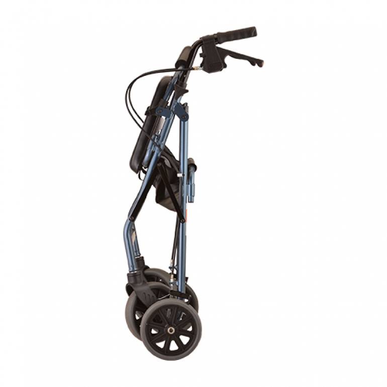Image of the folded Zoom 24 Rolling Walker.