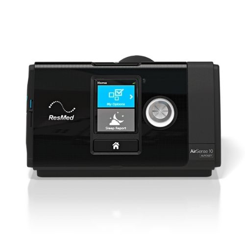 Image of the front of the ResMed AirSense 10 Autoset.