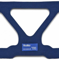 Image of the blue Universal Headgear on white background. thumbnail