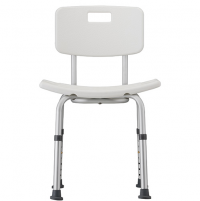 Image of the front of the Bath Bench with Back. thumbnail