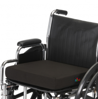 Image of Nova Gel Foam Wheelchair Cushion on a wheelchair. thumbnail
