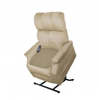 Image of the Quik-Sorb Furniture Protection Pads Tan Chair. thumbnail