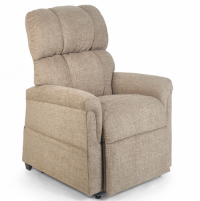 Image of the beige Comforter Power Lift Chair Recliner in Sandstorm. thumbnail
