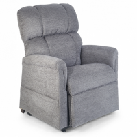 Image of the grey Comforter Power Lift Chair Recliner in Anchor. thumbnail