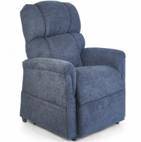 Image of the blue Comforter Power Lift Chair Recliner in Oxford. thumbnail