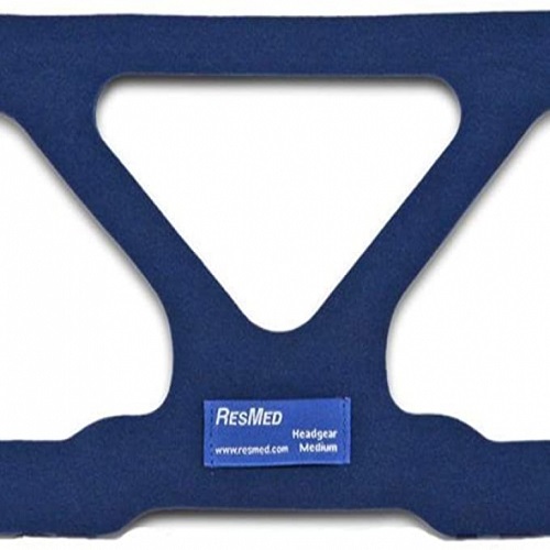 Universal Headgear Blue Image of the blue Universal Headgear on white background.