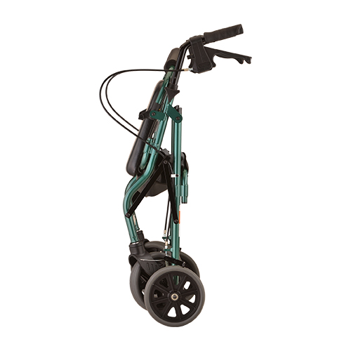 Image of the Zoom 20 Rolling Walker folded.